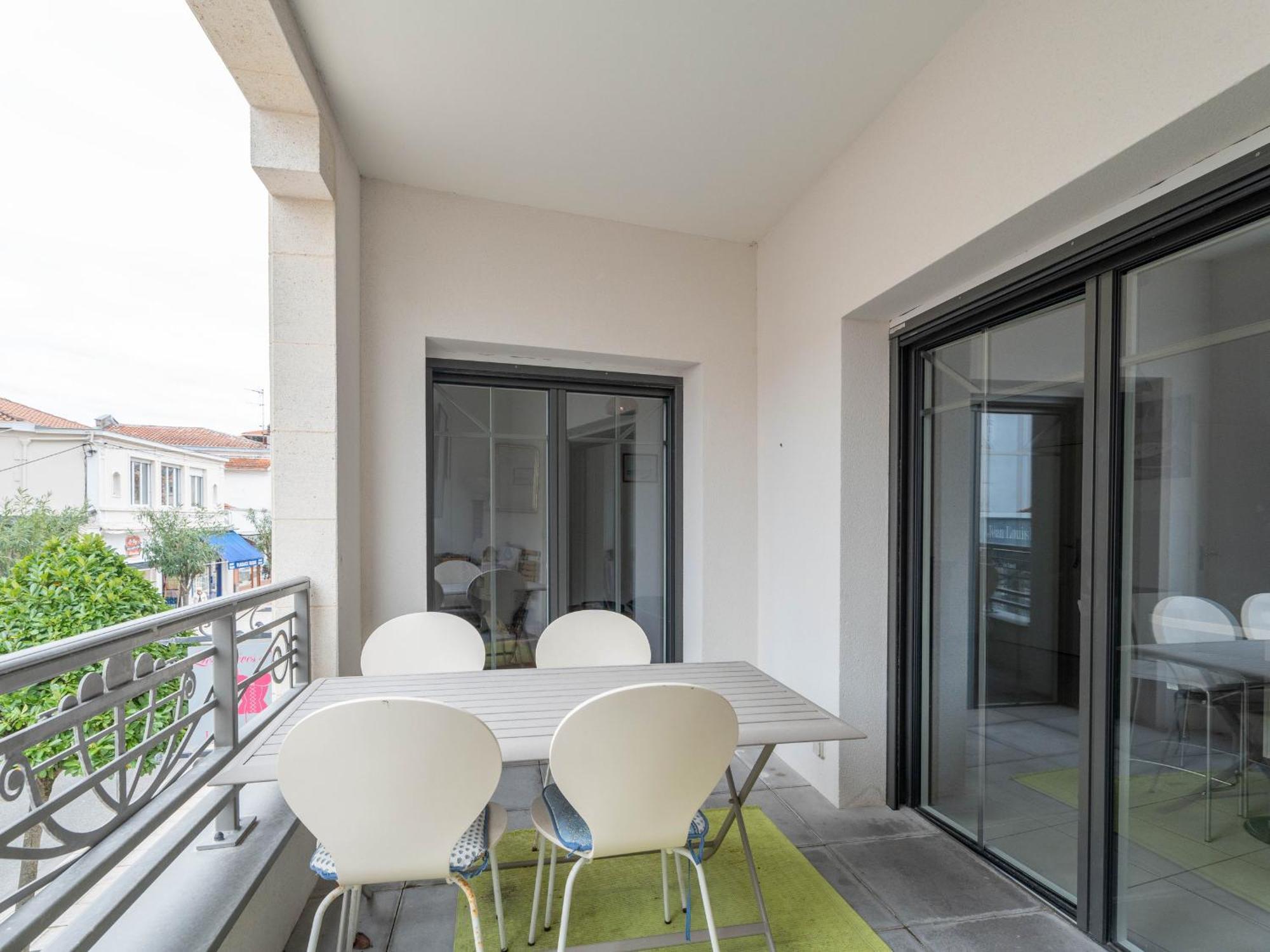 T3 En Centre-Ville D'Arcachon, Proche Plage, Balcons, Parking, Ascenseur Et Wi-Fi - Fr-1-319-440 Zewnętrze zdjęcie